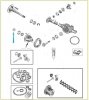 Komplet podładek regulacyjnych mech różnicowego 83503004  Jeep Liberty TJ 2002